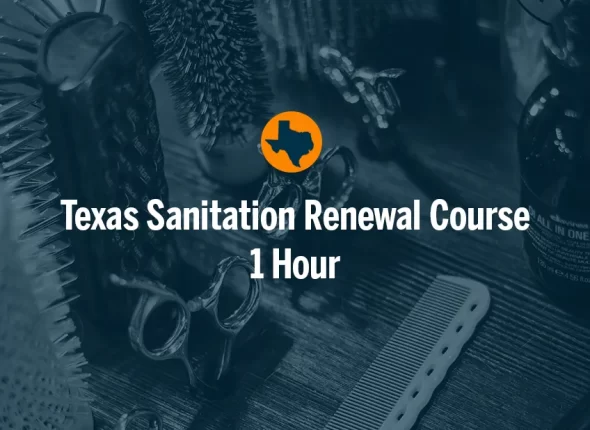 Texas cosmetology license renewal 1 hour sanitation cosmetology continuing education