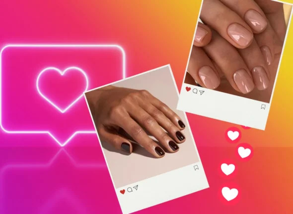 IG nails Instagram advertising